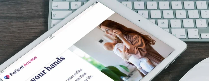Patient Access website