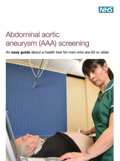 Abdominal aortic aneurysm advice